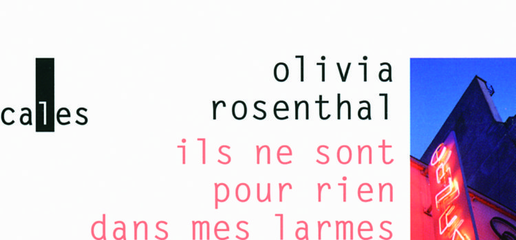 Rouen, 5 février 2019, rencontre avec Olivia Rosenthal